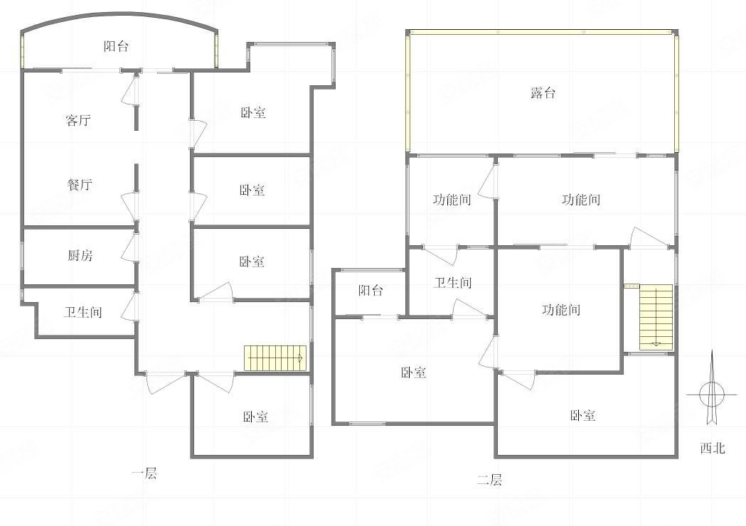 宏信大厦5室2厅2卫145㎡南北170万