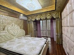 射阳射阳城西后羿公园出租幸福华城13楼，100平，精装修两室两厅，2万每年出租房源真实图片