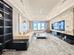 南京建邺茶南实拍 万达金鹰世茂 豪装3房2卫 超大客厅 2号线地铁口出租房源真实图片