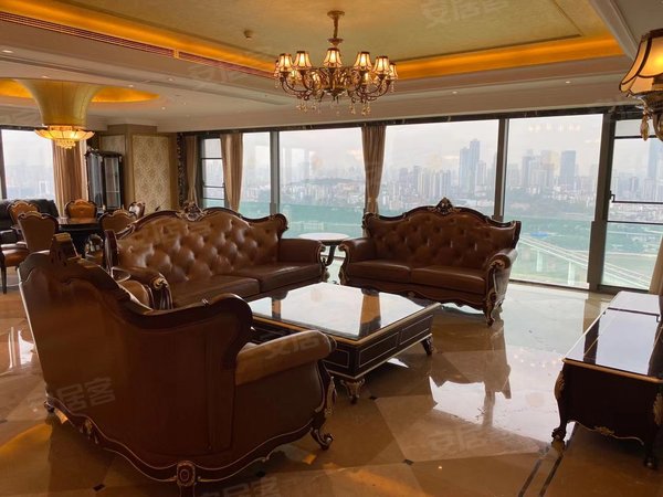 南坪租房,融创玖玺台 5室2厅5卫 电梯房 364平 精装修,南岸租房-重庆