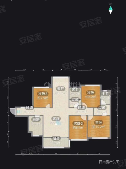 真实房园 柳南万达华城电梯4房拎包入住朝南户型降价急售随时看