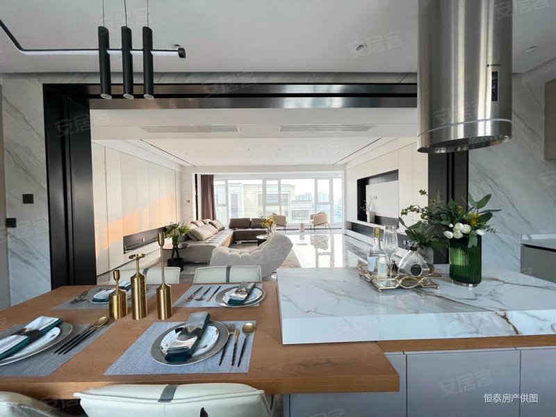 典藏4室大平层十米阳台一梯一户小高层瑞玺公馆