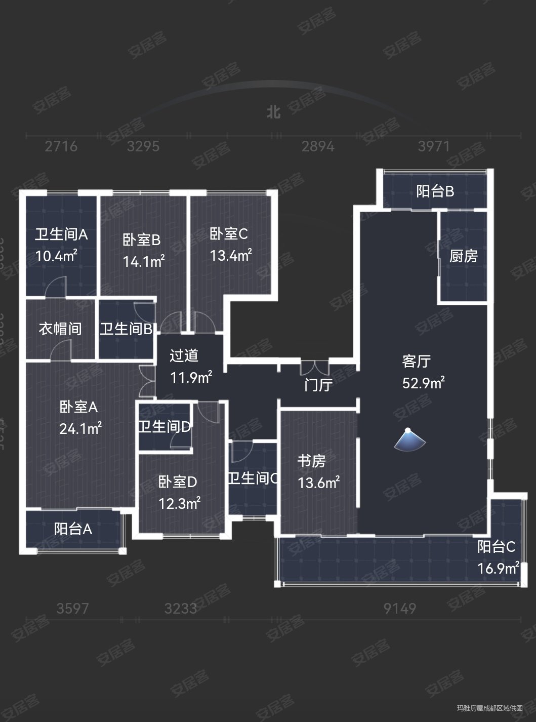锦城一中旁 商圈成熟 南北通透 有电梯 临地铁 次新房,融创香璟台西苑
