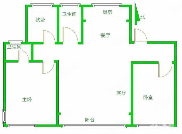 禹洲朗廷府3室2厅2卫138.23㎡南北248万