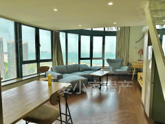 美峰创谷 BRT美图旁 精装复式公寓 两房两卫 高层看海
