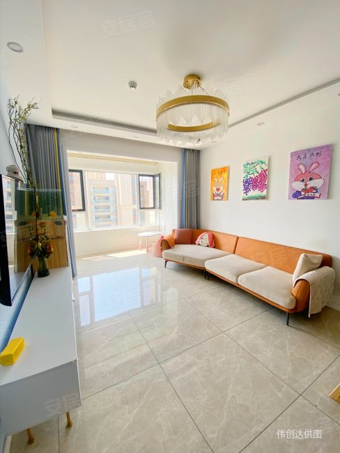 房龄新 带全屋家具家电精装拎包入住,逍邦artlife二手房,102万,3室2厅