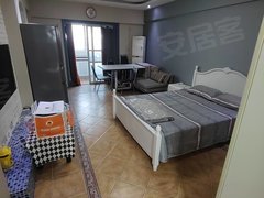 新沂南京路金三角上海公馆一室，精装全配拎包即住，包网包物业出租房源真实图片