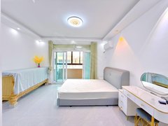 苏州吴江汾湖华润万家大渠荡旁 押一付一 精装一室一厅一厨一卫 带大阳台出租房源真实图片