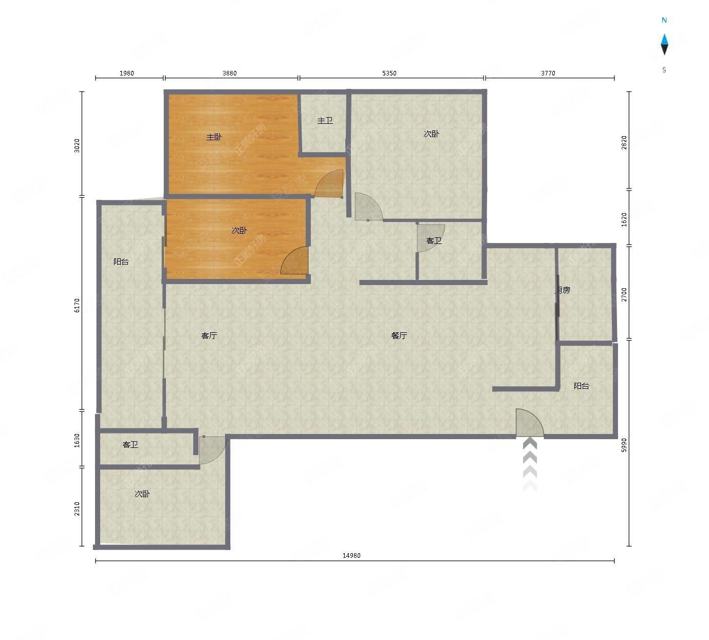 保利天和少有185平叠墅出售送地下室150平送花园100平美