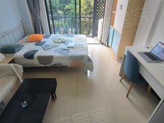 深圳宝安新安5号线洪浪北地铁 阳台精致大单间 物业(已做安选)近地铁出租房源真实图片