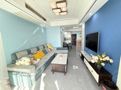 无锡江阴澄江万达旁富达花园精装两房出租，中央空调家电齐全拎包入住停车方便出租房源真实图片