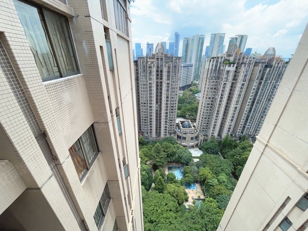广州天河珠江新城东珠光新城御景珠江新城 御景一期高层南向两房安静