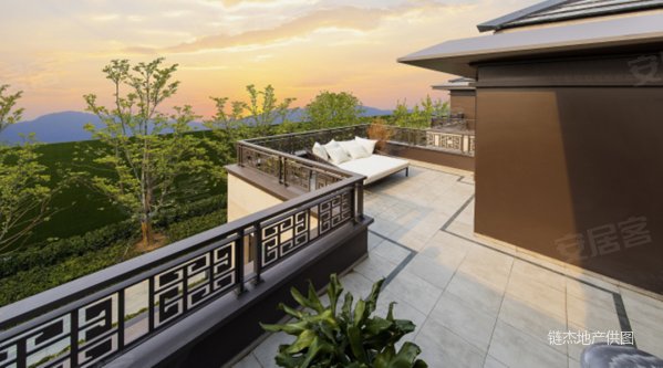 祥生群贤府精装别墅花园160平米 55方露台 业主低于市场价