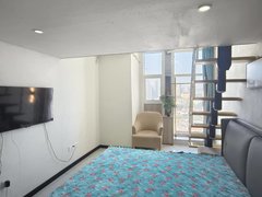 日照东港老城区中医院500 太阳城东门对面 荣安广场荣安假日公寓 精装复式出租房源真实图片