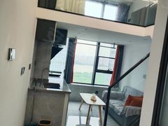 青花东岸loft公寓精装2室拎包入住 云中城旁艾溪湖东地铁口