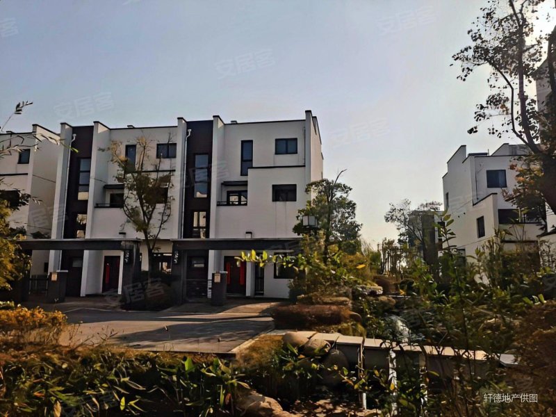 青浦旁!古镇旁天润尚院!中式别墅大花园!沿湖岸线而建!