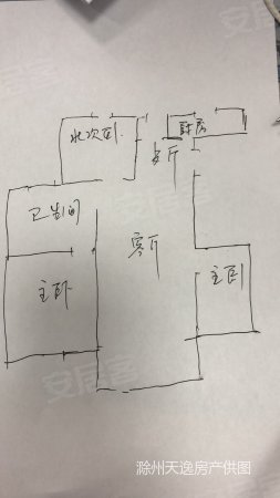 宇业东方红郡(全椒县)3室2厅1卫101㎡南26.5万