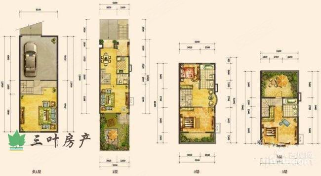 东山国际新城G区4室2厅3卫202.01㎡东南380万