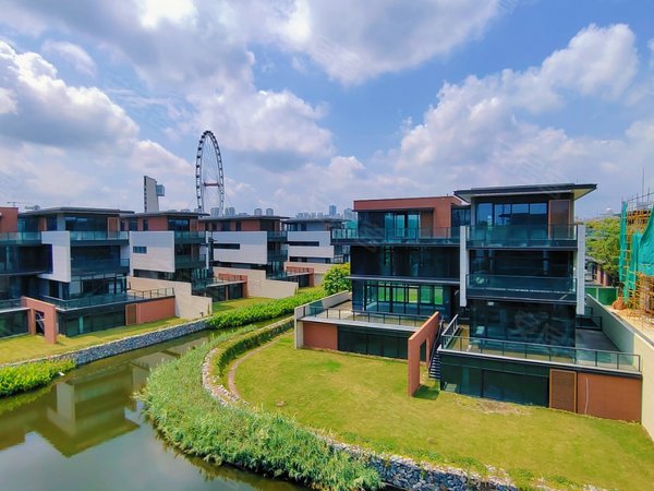 佛山顺德大良新城区华侨城蓝楹湾(别墅)顺德华侨城欢乐海岸旁高端商业