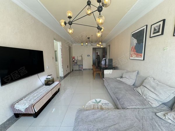 包头九原富力城富力城(EFG区)富力城 88平 温馨两居室 双阳卧 全套包暖物业 拎包入住出租房源真实图片