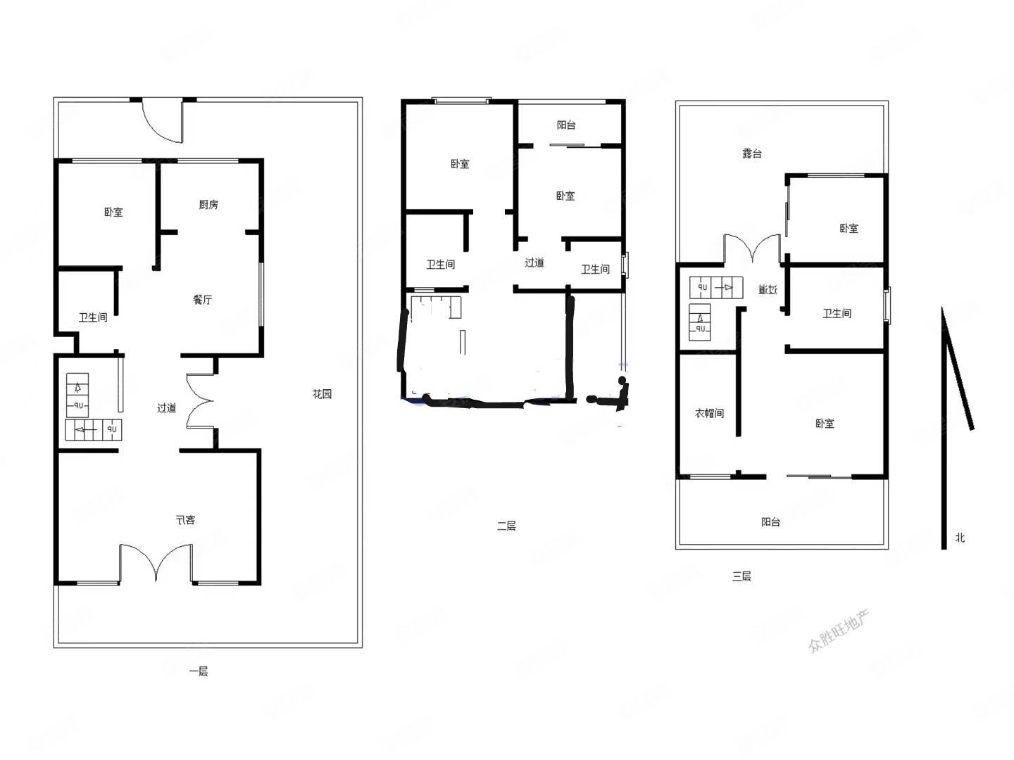 阅山湖c区独栋别墅带花园带地下室全采光中空客厅闹中取静