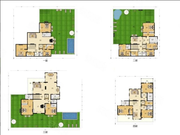 红螺湖别墅7室5厅5卫600㎡西1500万