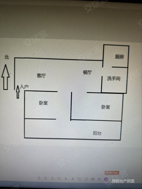 岳阳市五里牌电业局2室2厅1卫101㎡南北39万