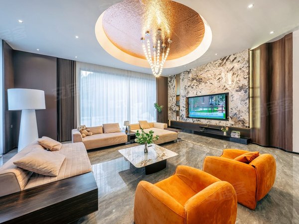 金华东阳横店秦宫壹号横店镇中心景区门口独栋别墅拎包入住现代风出租房源真实图片