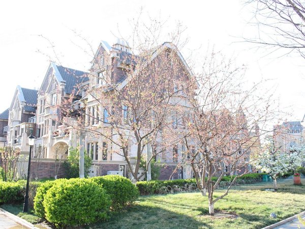 天津津南津南八里台京基岭域(别墅)京基领域一期悦景轩联排别墅 前后