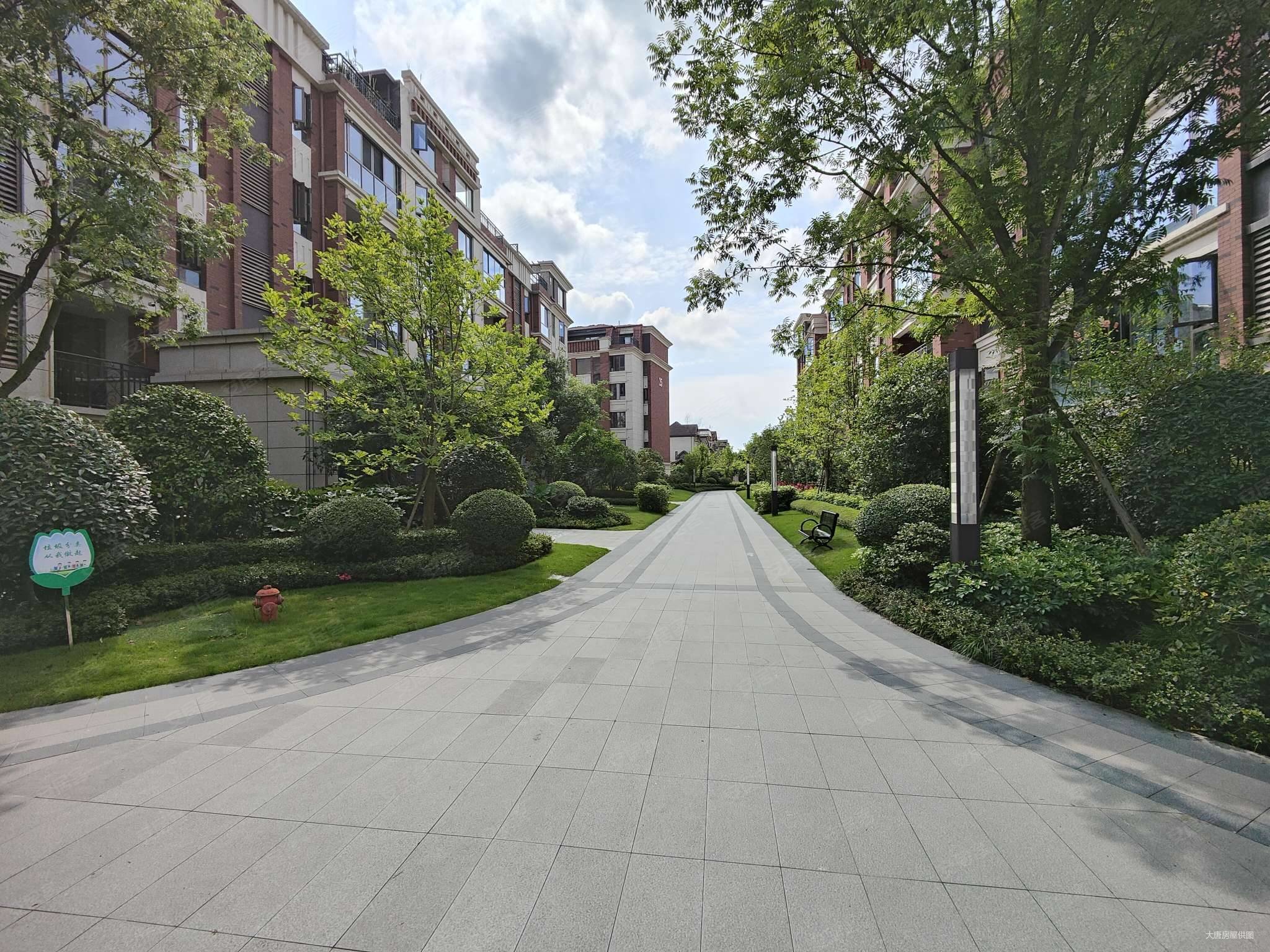 天府兰台雅园 电梯洋房 套三双卫 带前后大花园 小区环境优美,天府兰