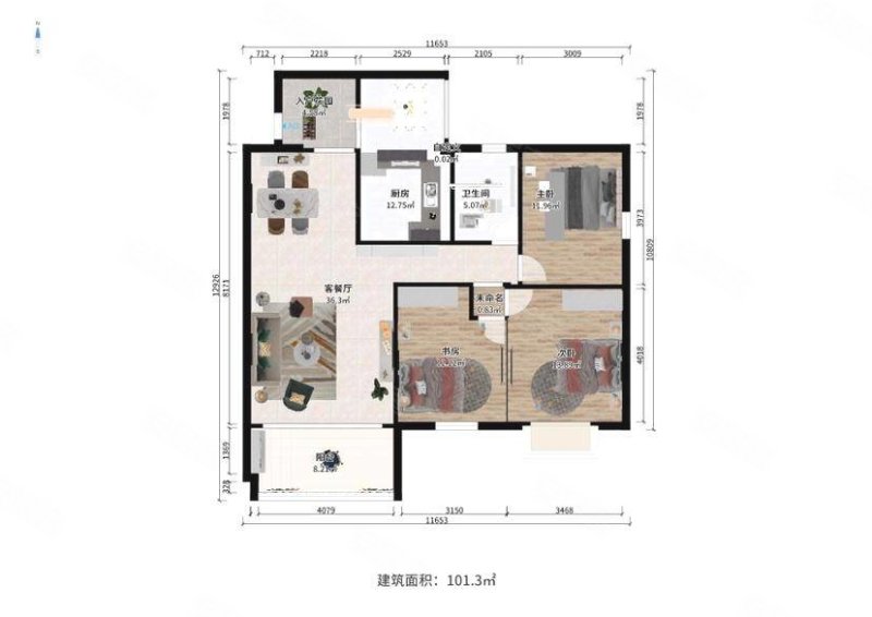地铁口川大文星花园套三出售
