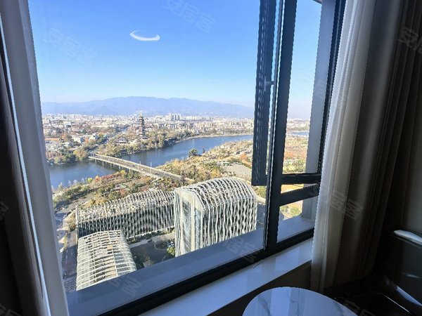 金华金东多湖富力三江都荟三江都荟，一线江景房，可见网红桥。独立厨房卫生间。出租房源真实图片