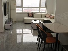 抚顺李石开发区顺安路急租！德商精装大三居 南向采光南北向三居室，客厅宽出租房源真实图片