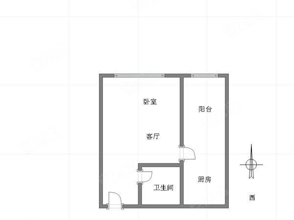 重庆江津双福新区金成溪山美郡金成溪山美郡 1室1厅1卫 南北通透 精