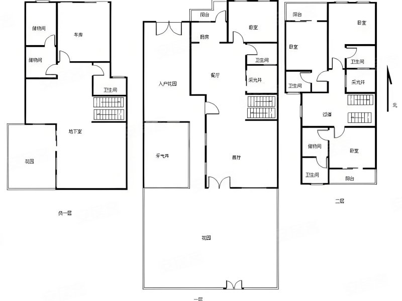 新建城a7(别墅) 小区新 朝南 停车方便 超低密度