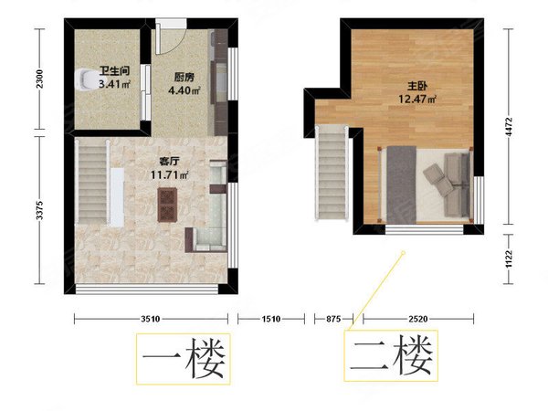 杭州拱墅桥西绿城运河郡大运河边 拱宸桥附近精装修单身公寓,绿城品质