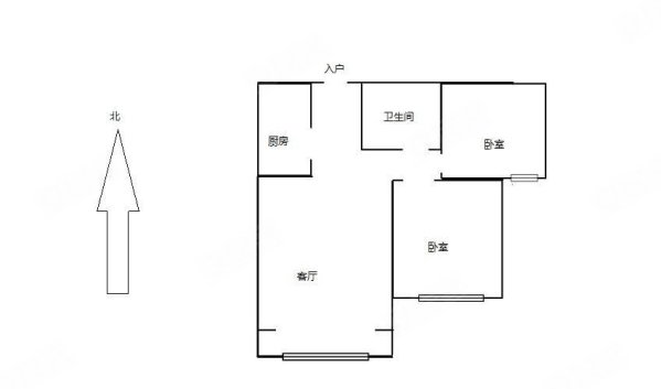 通用博园2室1厅1卫70.02㎡南169万