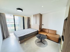 深圳宝安固戍1号线 固戍地铁站 精装阳台大单间 拎包入住 押一付一 电梯出租房源真实图片