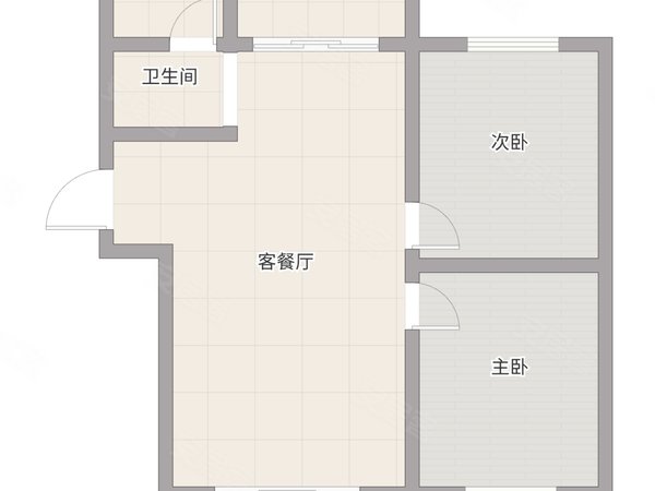 济南历城唐冶唐城小区唐城小区 2室2厅1卫  电梯房 精装修86平米出租