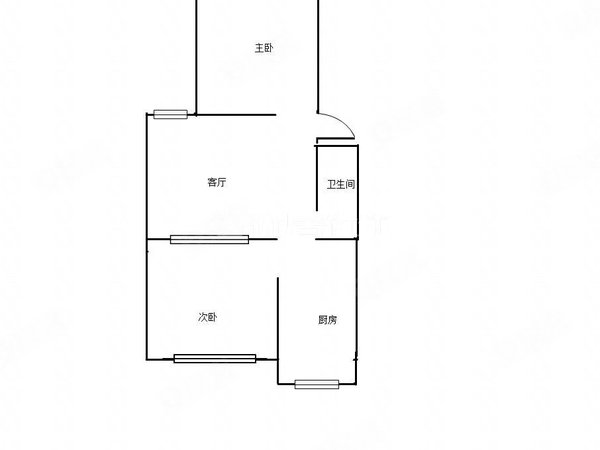 包头青山文化路青宾小区出租青宾小区一楼 两居室位置好。家具家电齐全拎包入住出租房源真实图片