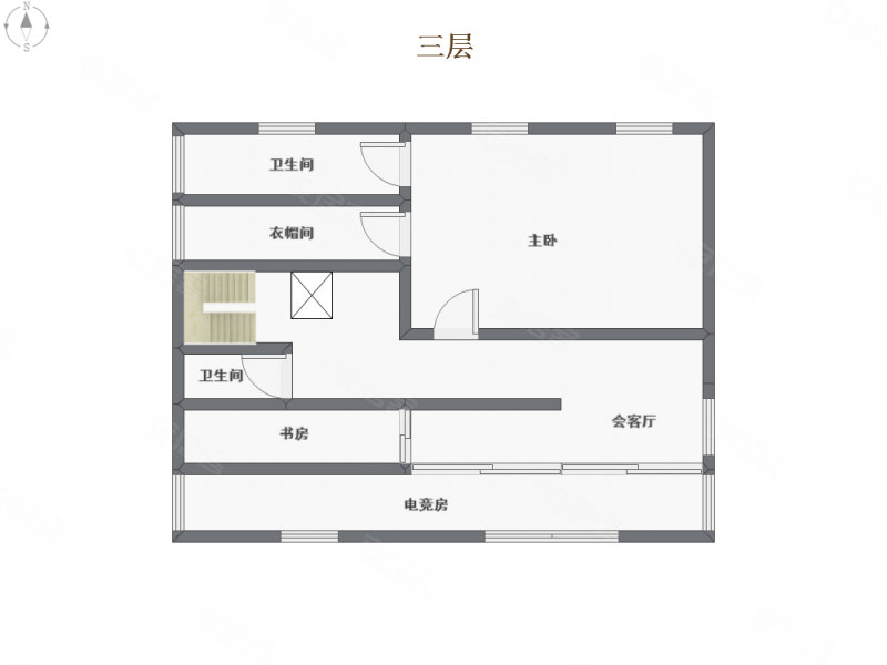 中海安德鲁斯庄园(东区)8室5厅6卫346.67㎡南北2700万