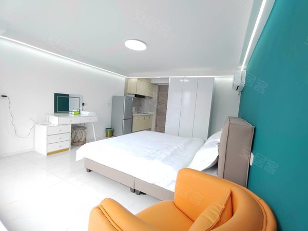 合肥政务奥体中心天鹅湖moma(商住楼)天鹅湖moma公寓,实拍实景,拎包