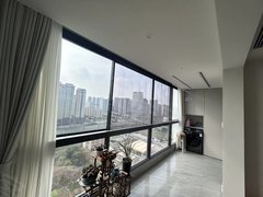 宜宾叙州南岸西区出租，精装修带阳碧桂园一室一厅金象花园家具家电齐全，拎包入住出租房源真实图片