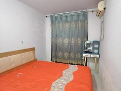 朝阳双塔大润发包供暖铁路c区一楼两室一厅，有空调冰箱洗衣机热水器，包物业费出租房源真实图片