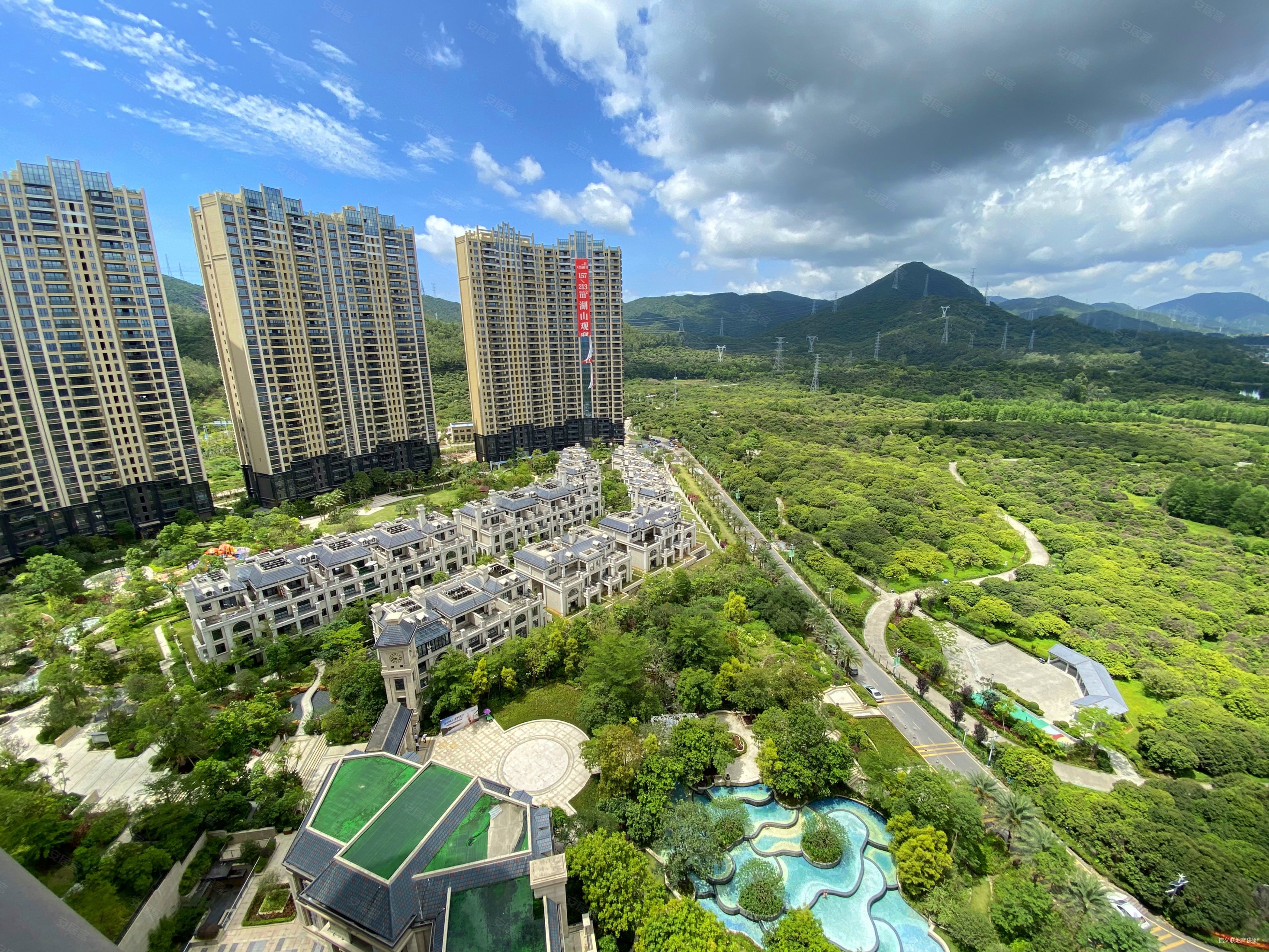 坪山天峦湖一线山水豪宅尽享美态满五年精装低价出售