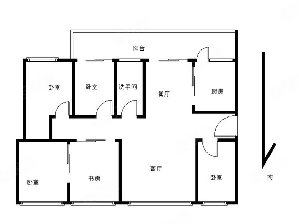 西岸观邸户型图图片