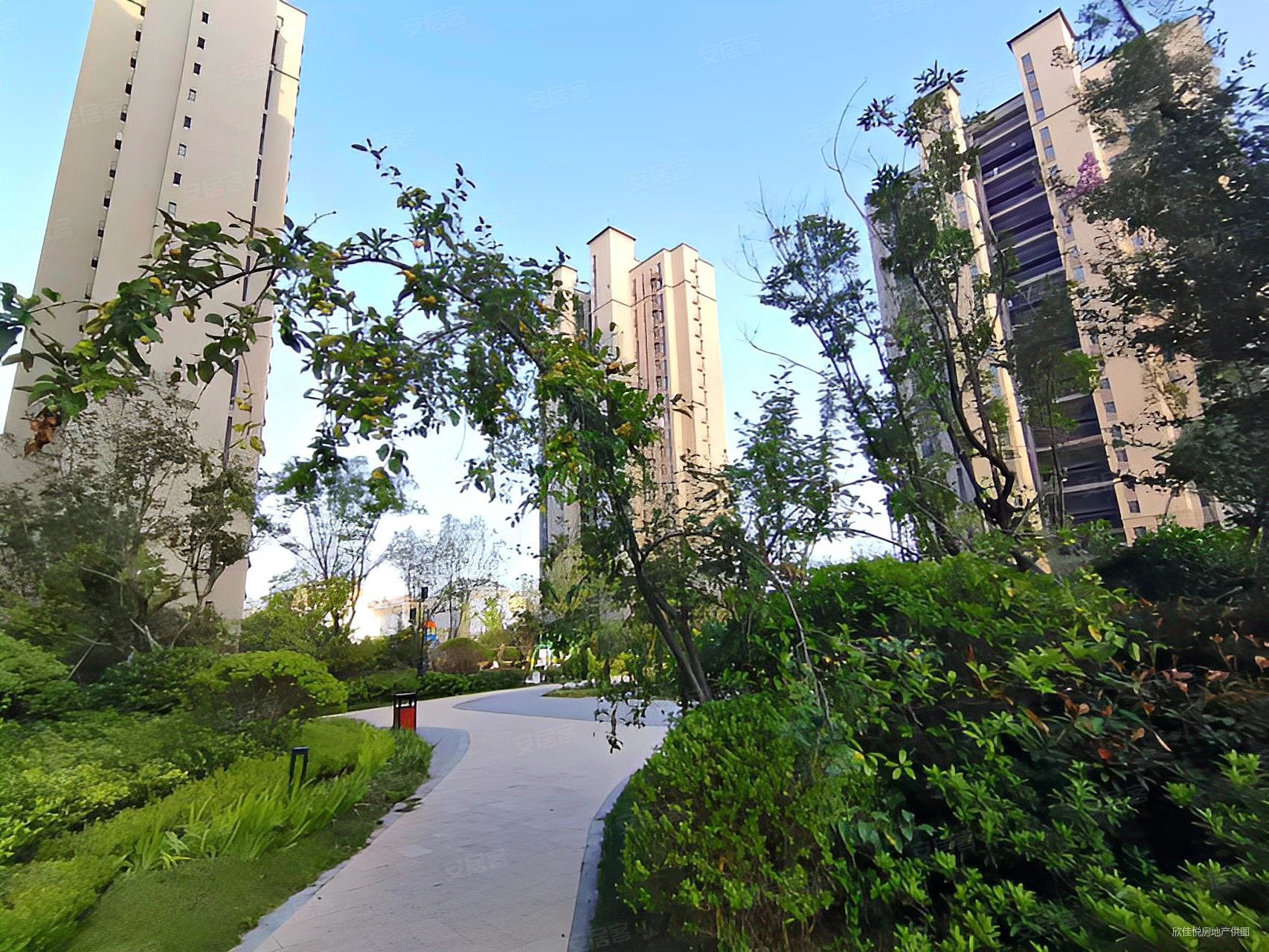 中建锦绣城八期雅园3室2厅2卫128㎡南北120万