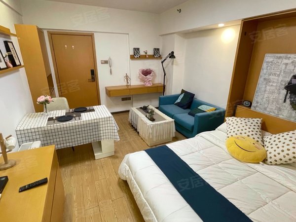 深圳罗湖蔡屋围华通宿舍园岭公寓 精装修单间 带厨房卫生间家私家电