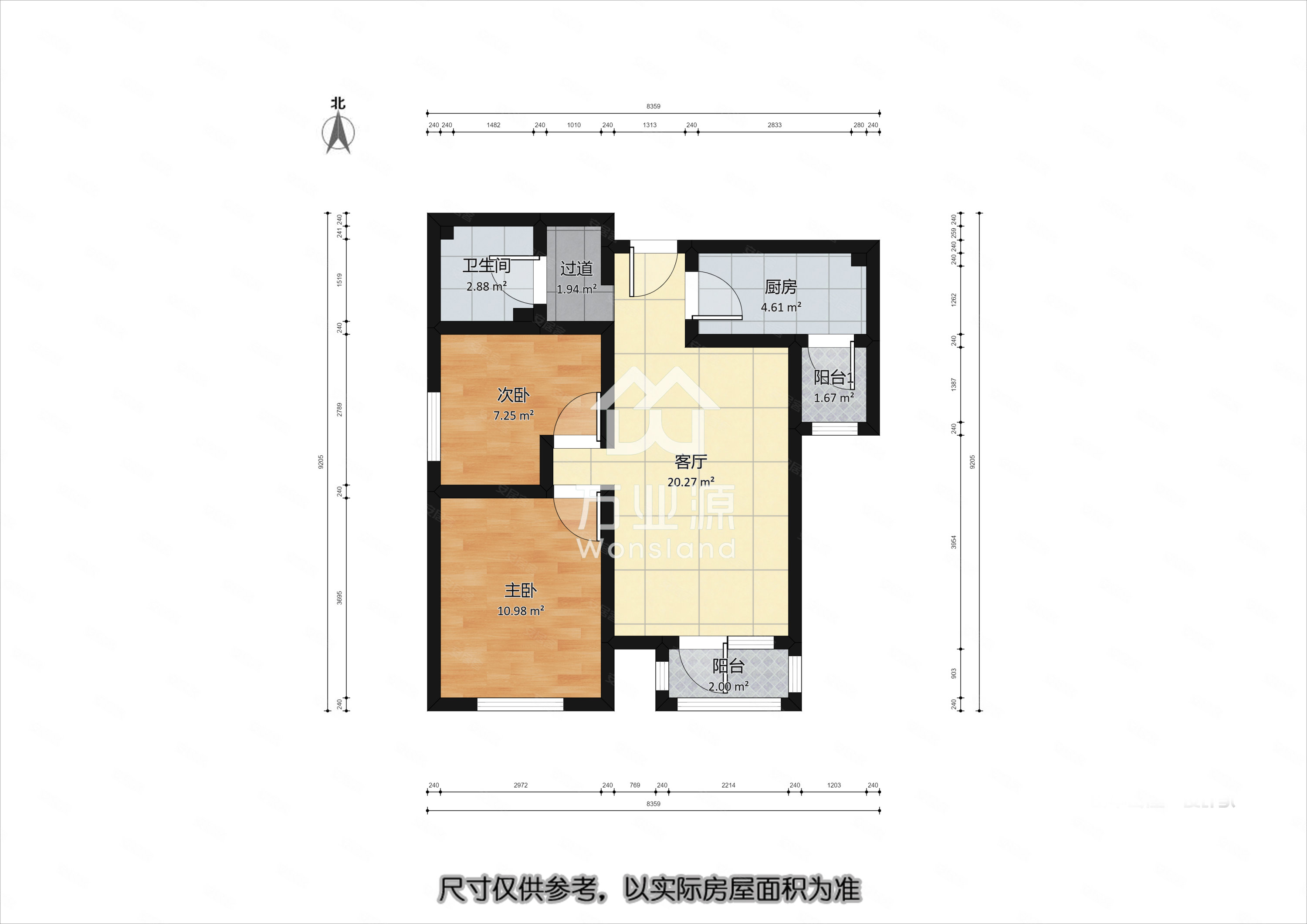 泰安里(滨海)2室1厅1卫78.8㎡南39万