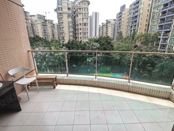 【多图】叠彩园,广州大道南租房,叠彩园东南望中心花园球场合生广场